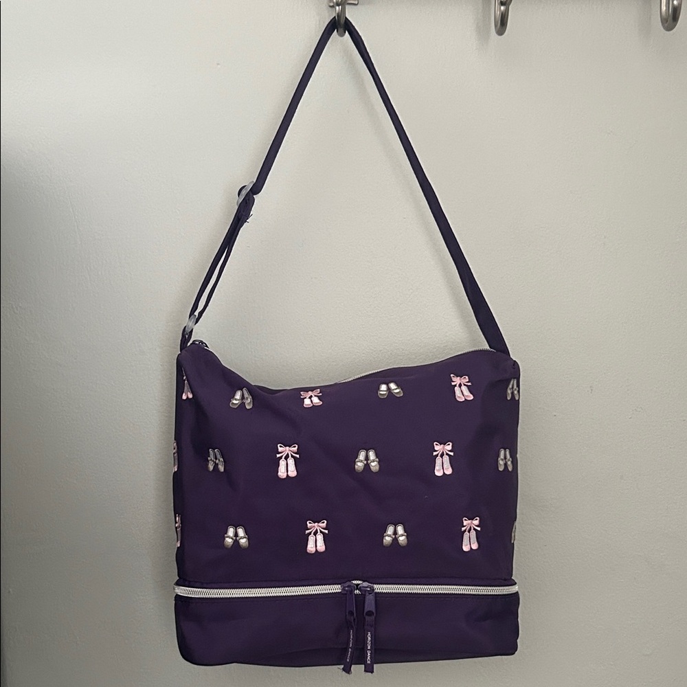 Charming Purple Kids Ballet Bag
